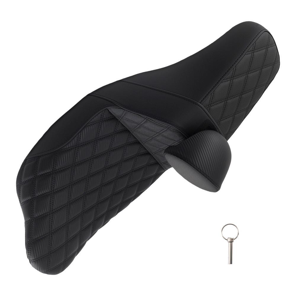 Black Comfort compatible for Seat Compatible for Harley Electra Glide Touring 2009-2023 New