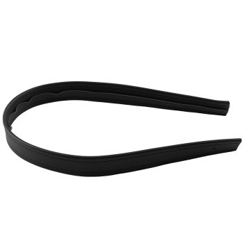 Black DriverPassenger Leather compatible for Seat Compatible for Harley Touring 2009-Later Foam