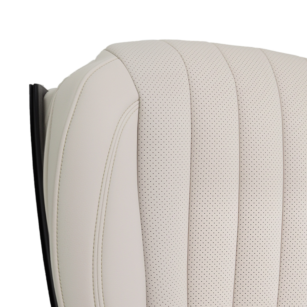 Front Bottom Leather compatible for Seat Cover compatible for Mercedes Benz E300 E350 E400 4Matic 17-2020