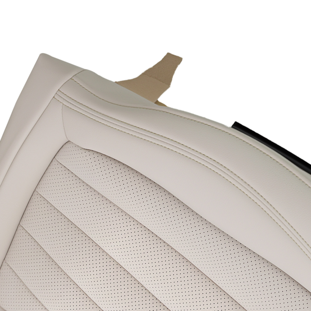 Front Bottom Leather compatible for Seat Cover compatible for Mercedes Benz E300 E350 E400 4Matic 17-2020
