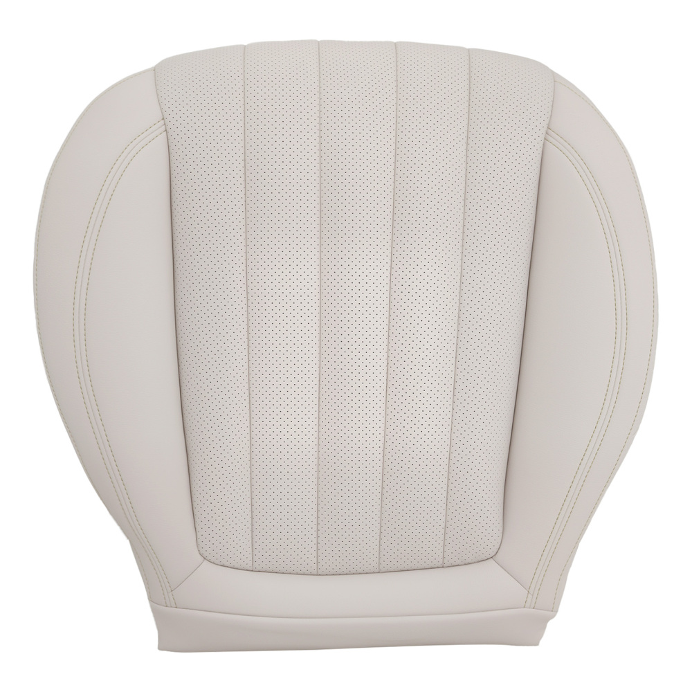 Front Bottom Leather compatible for Seat Cover compatible for Mercedes Benz E300 E350 E400 4Matic 17-2020