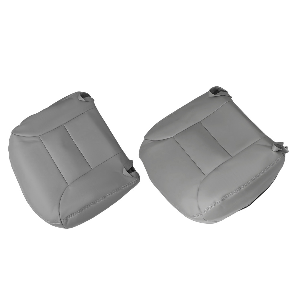 Housse de Siège Avant Cuir compatible pour Chevrolet Silverado/Tahoe GMC Yukon Sierra 95-99