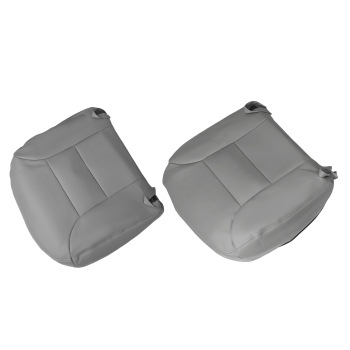 Housse de Siège Avant Cuir compatible pour Chevrolet Silverado/Tahoe GMC Yukon Sierra 95-99