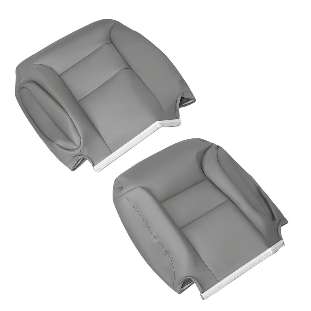 Housse de Siège Avant Cuir compatible pour Chevrolet Silverado/Tahoe GMC Yukon Sierra 95-99
