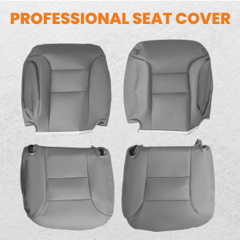 Compatible for Seat Cover GrayFor compatible for Chevy Tahoe Silverado 1995 1996 1997 1998 1999 Gray