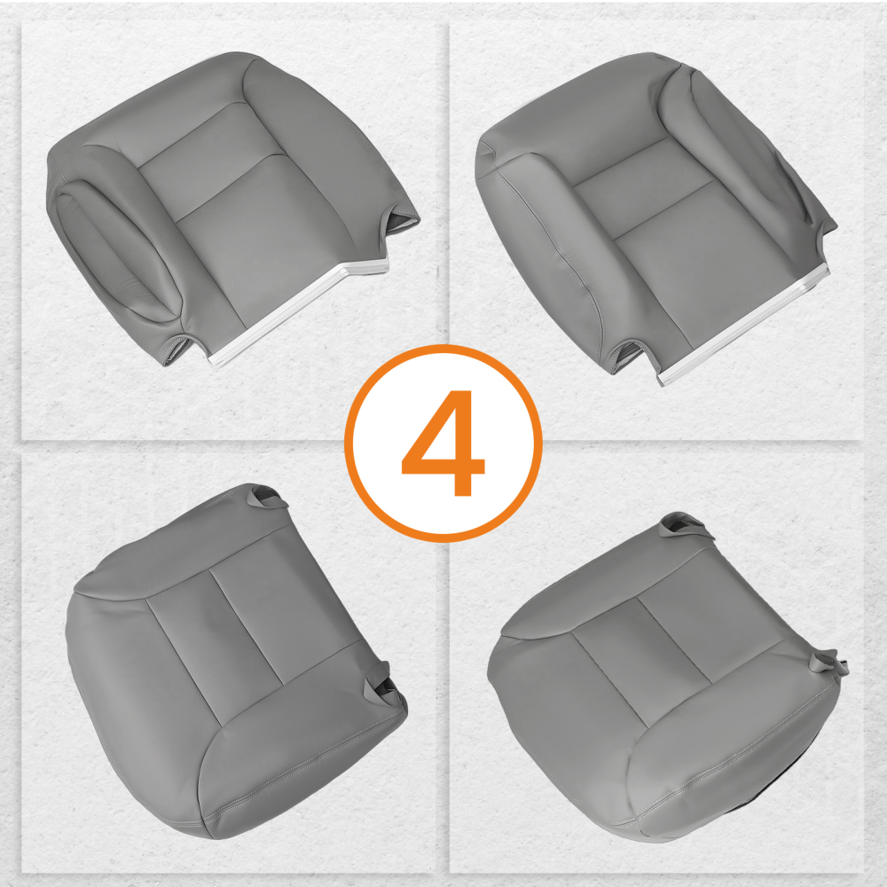 Compatible for Seat Cover GrayFor compatible for Chevy Tahoe Silverado 1995 1996 1997 1998 1999 Gray