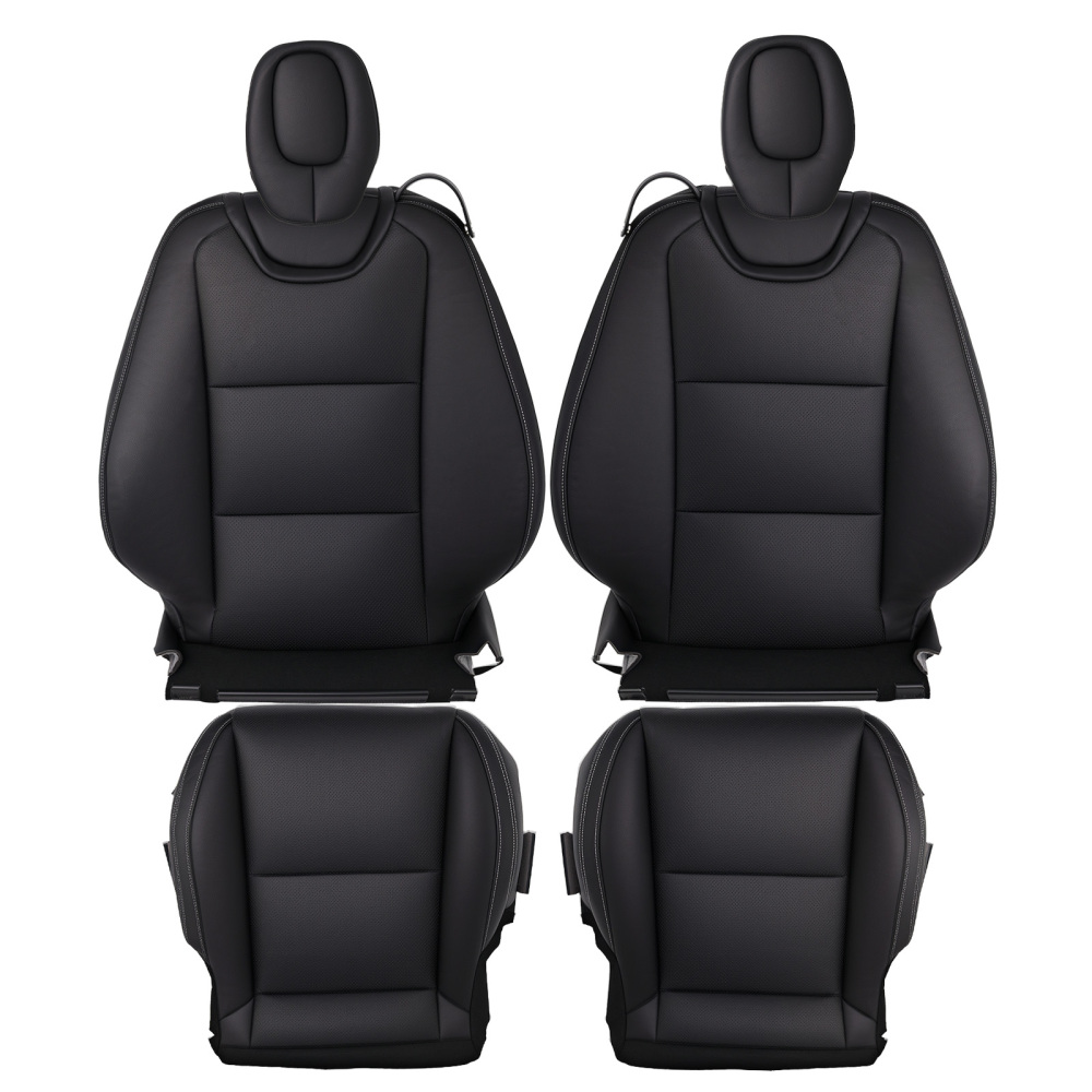 Black Bottom Top compatible for Seat Cover compatible for Chevy Camaro Convertible 2010-2015