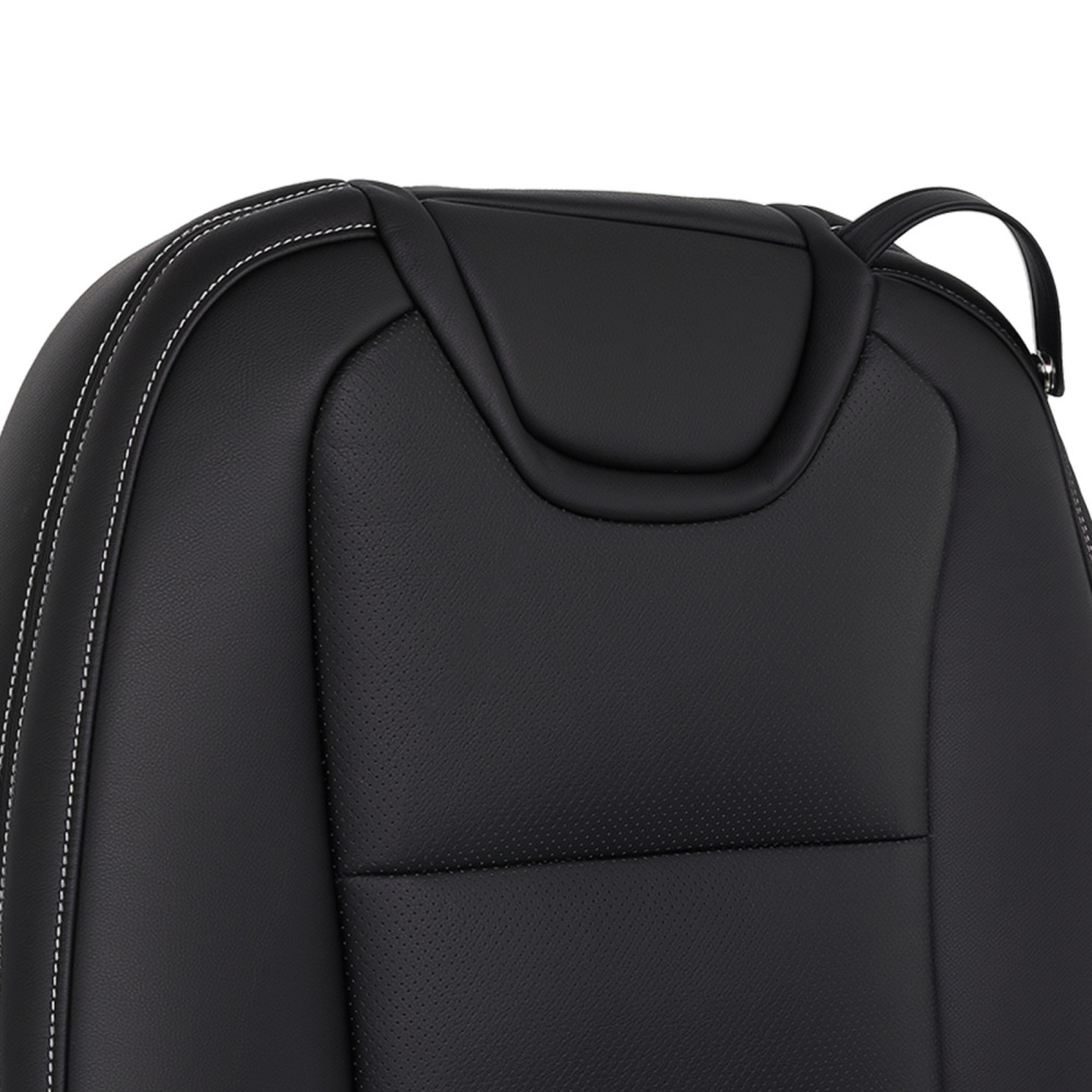 Black Bottom Top compatible for Seat Cover compatible for Chevy Camaro Convertible 2010-2015