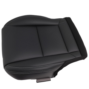 Black Bottom Passenger Leather compatible for Seat Cover compatible for Camaro Coupe Z28 SS 2010-2015