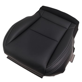 Black Bottom Passenger Leather compatible for Seat Cover compatible for Camaro Coupe Z28 SS 2010-2015