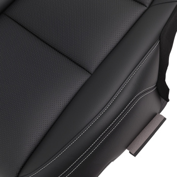 Black Bottom Passenger Leather compatible for Seat Cover compatible for Camaro Coupe Z28 SS 2010-2015