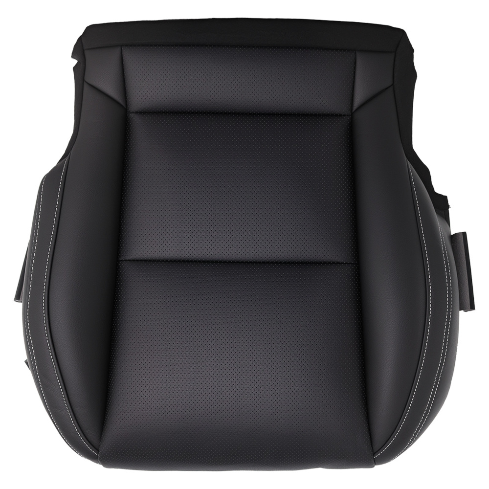 Black Bottom Passenger Leather compatible for Seat Cover compatible for Camaro Coupe Z28 SS 2010-2015