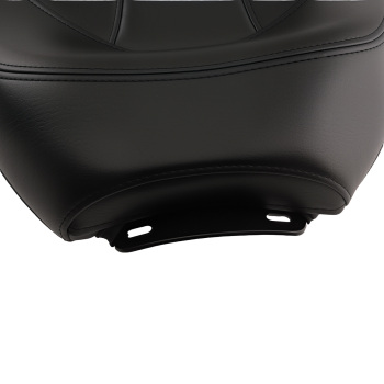 Artificial Leather Black compatible for Seat Compatible for Harley Touring Road Glide 2009-2024