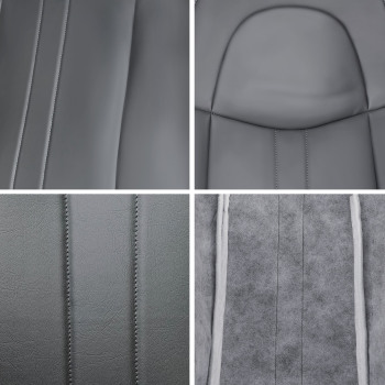 Leather compatible for Seat Cover compatible for Chevy ExpressGMC compatible for Savana 1500 2500 3500 2003-2014