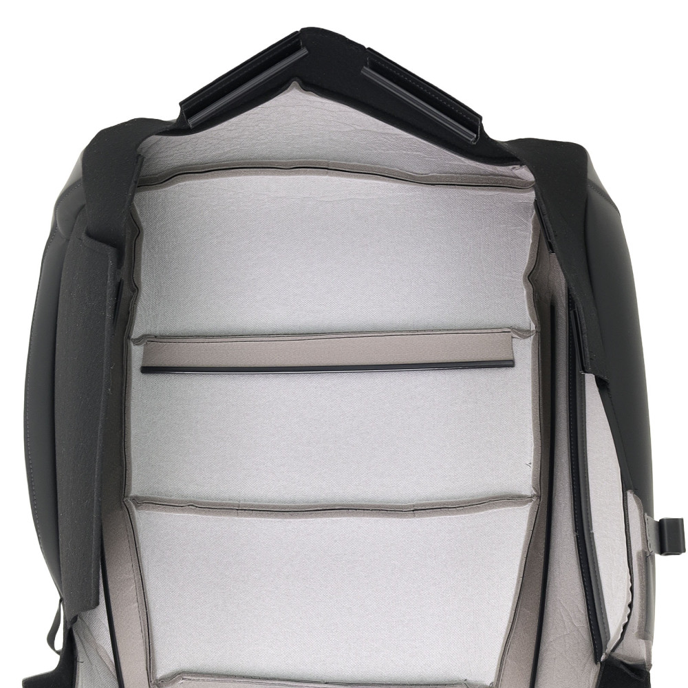 Black Bottom Driver compatible for Seat Cover compatible for Ford F150 Raptor Crew-Cab 2017-2020 Leather