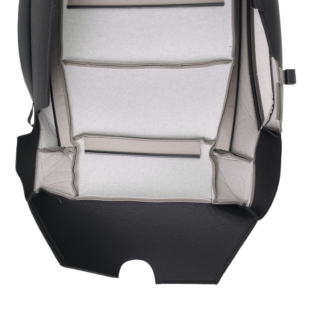 Black Bottom Driver compatible for Seat Cover compatible for Ford F150 Raptor Crew-Cab 2017-2020 Leather