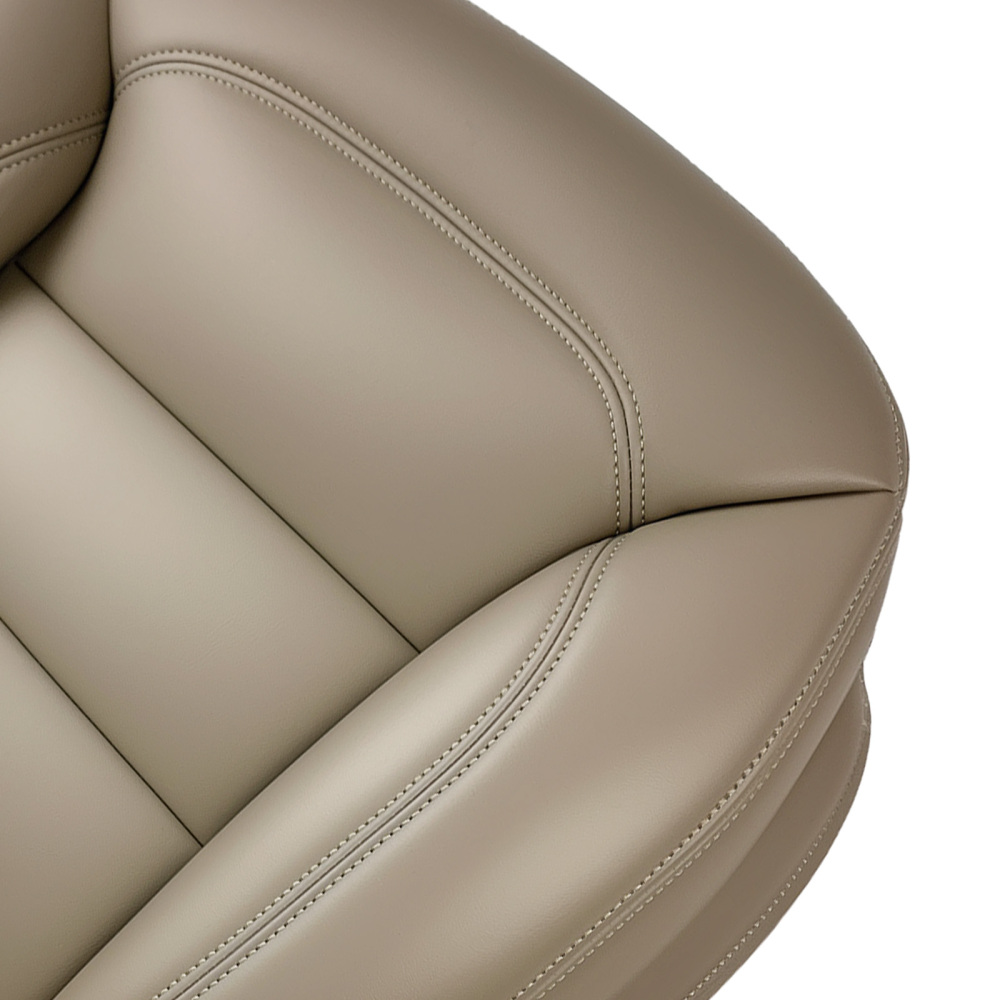 Almond Beige Leather compatible for Seat Cover compatible for Mercedes Benz ML250 ML350 ML400 2012-2015