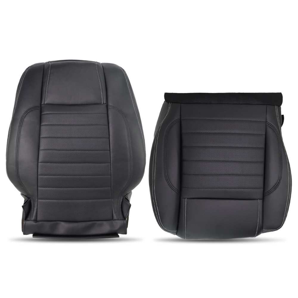 Black Driver compatible for Seat Cover compatible for Ford Mustang GT Premium Coupe 2010-2014