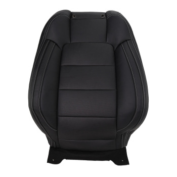 Black Microfiber Perforated Driver Cover compatible for Ford Mustang V6 2015-2023