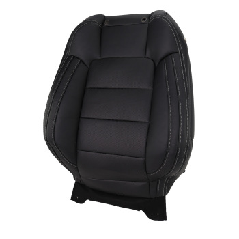 Black Microfiber Perforated Driver Cover compatible for Ford Mustang V6 2015-2023