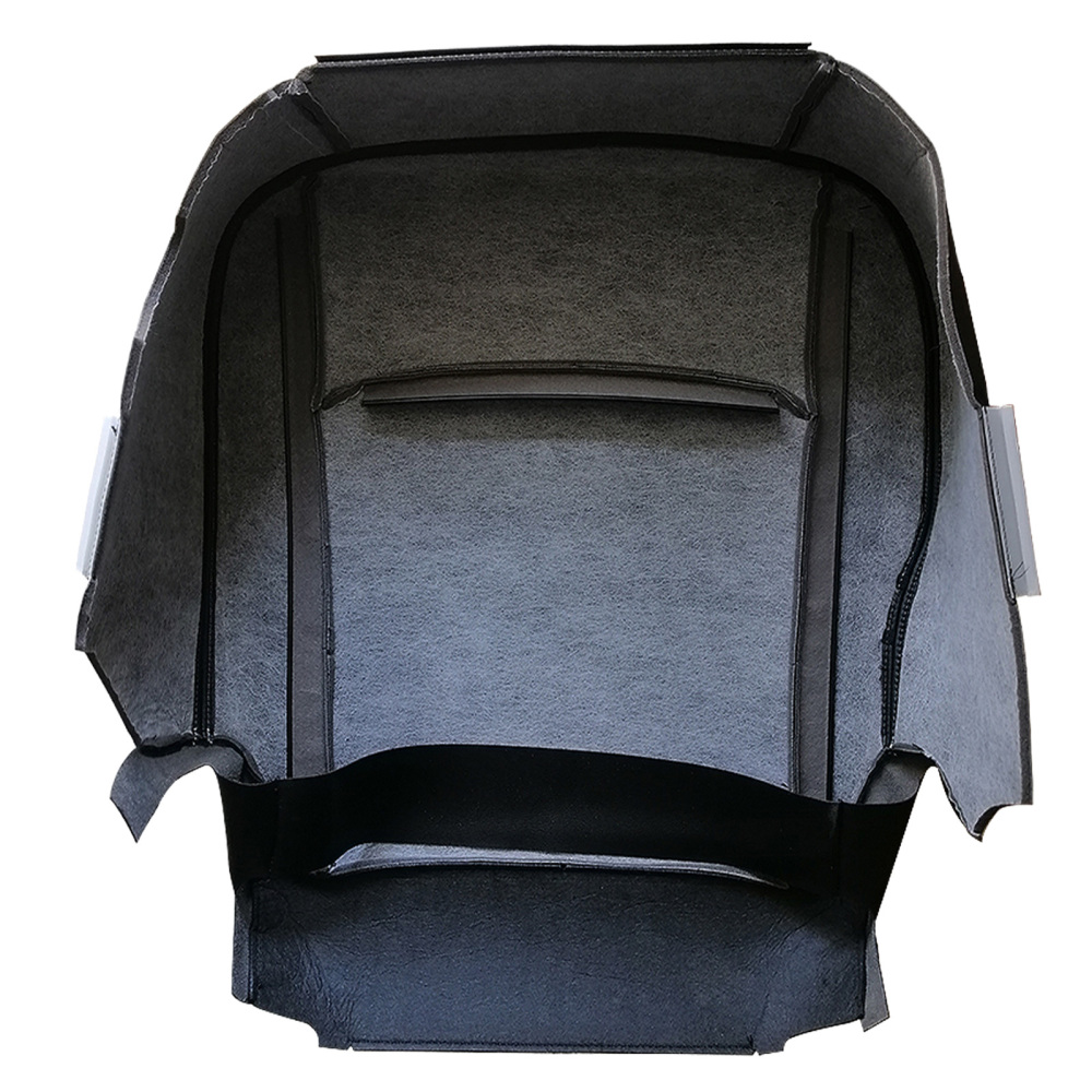 Black Perforated Leather compatible for Seat Cover compatible for Dodge Ram 2500 3500 2013-2018