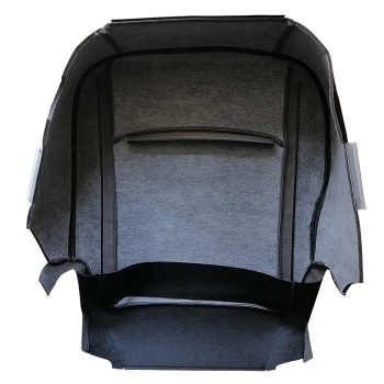 Black Perforated Leather compatible for Seat Cover compatible for Dodge Ram 2500 3500 2013-2018
