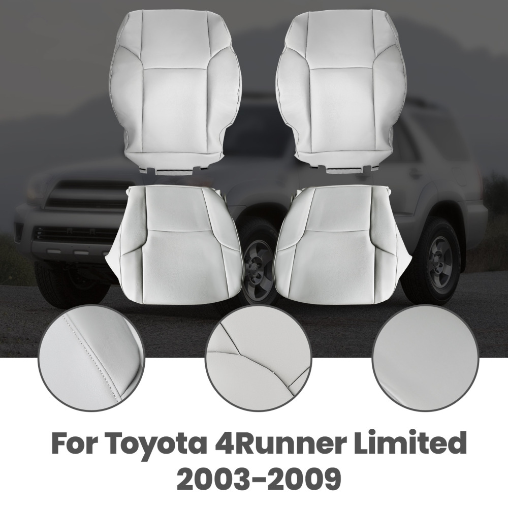Front Leather compatible for Seat Cover compatible for Toyota 4Runner Limited 2003 2004 2005 2006-2009