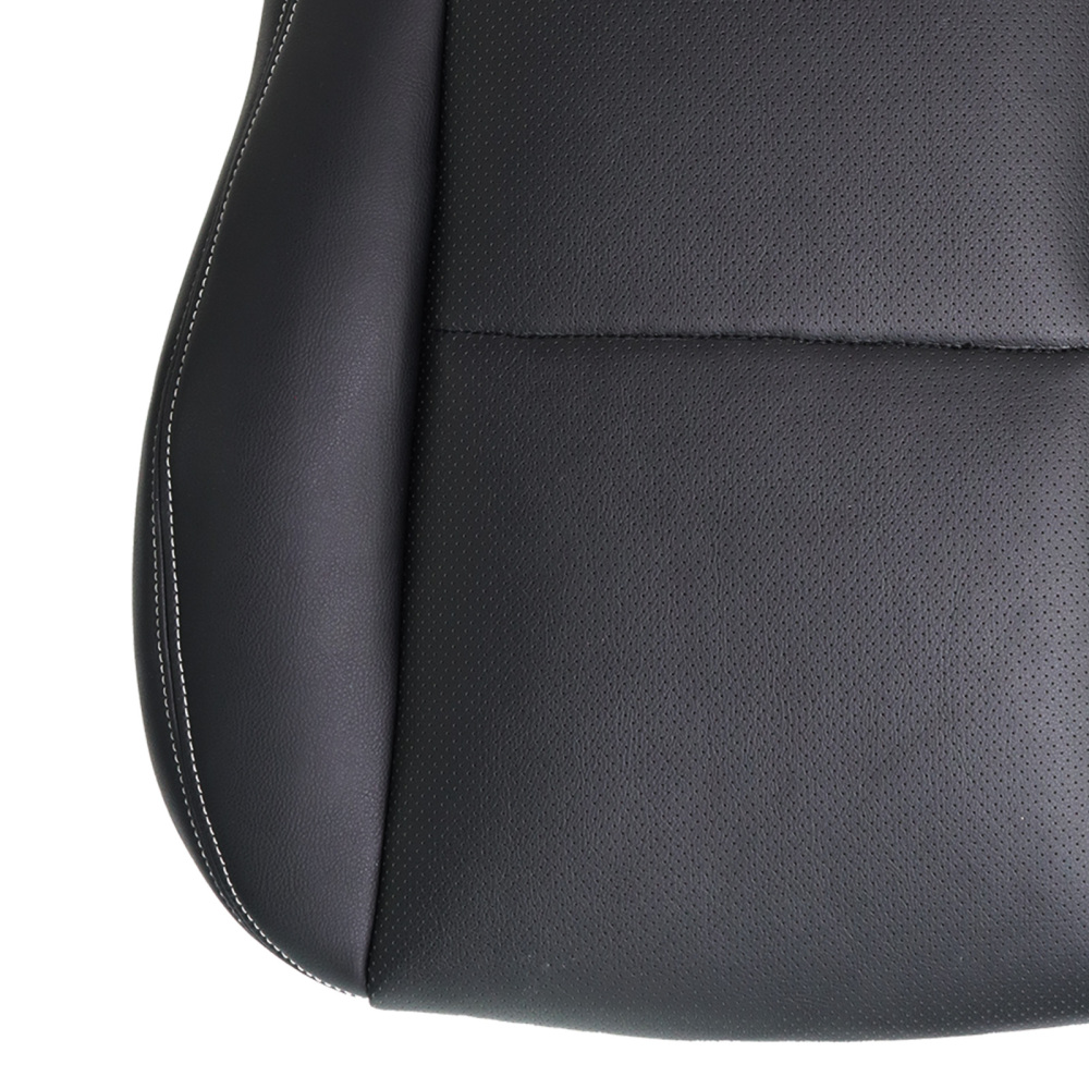 Black Driver Side Bottom compatible for Seat Cover compatible for Subaru Forester 2.0XT 2014-2016