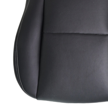 Black Driver Side Bottom compatible for Seat Cover compatible for Subaru Forester 2.0XT 2014-2016