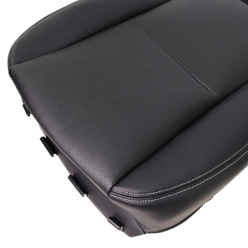 Black Driver Side Bottom compatible for Seat Cover compatible for Subaru Forester 2.0XT 2014-2016
