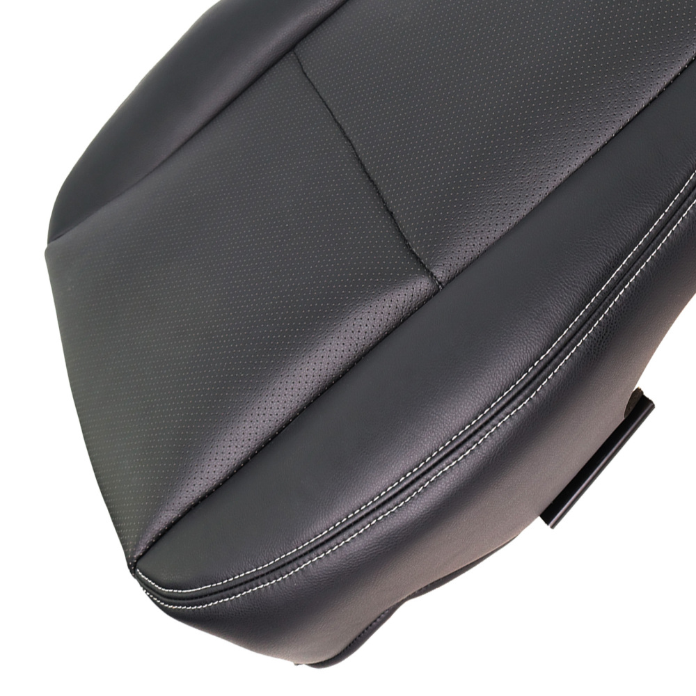 Black Driver Side Bottom compatible for Seat Cover compatible for Subaru Forester 2.0XT 2014-2016