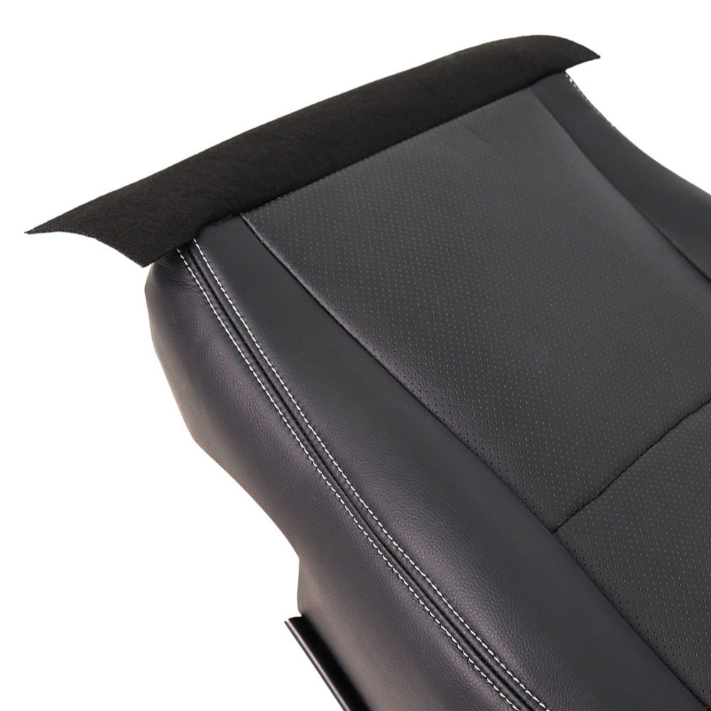 Black Driver Side Bottom compatible for Seat Cover compatible for Subaru Forester 2.0XT 2014-2016