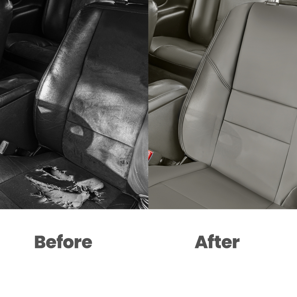 4pcs Leather compatible for Seat CoverGray compatible for Toyota Sequoia 2000 2001 2002 2003 2004-2007