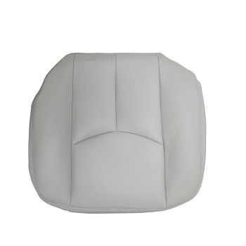 4X Front Leather compatible for Seat Cover Gray compatible for Chevy Silverado GMC Sierra 2003-2006