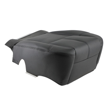 DriverPassenger Side Leather compatible for Seat Cover compatible for Chevy Silverado 2007-2014 Black