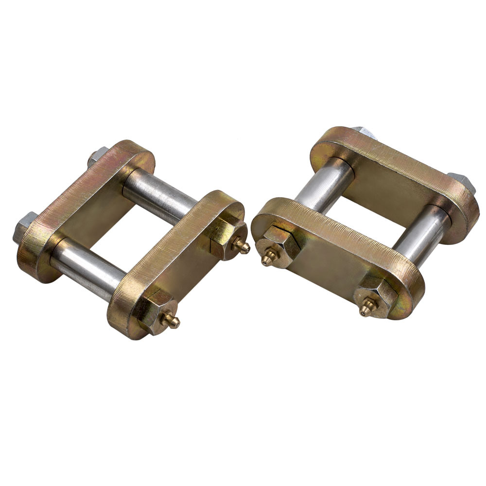 Heavy Duty Leaf Spring Suspension Shackle Kit for Tandem Axle for Added Strength