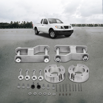 Suspension lift Kit compatible pour Nissan Navara D40 Front Coil Strut Spacers et Shackles