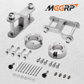 Suspension lift Kit compatible for Nissan Navara D40 Front Coil Strut Spacers + Shackles