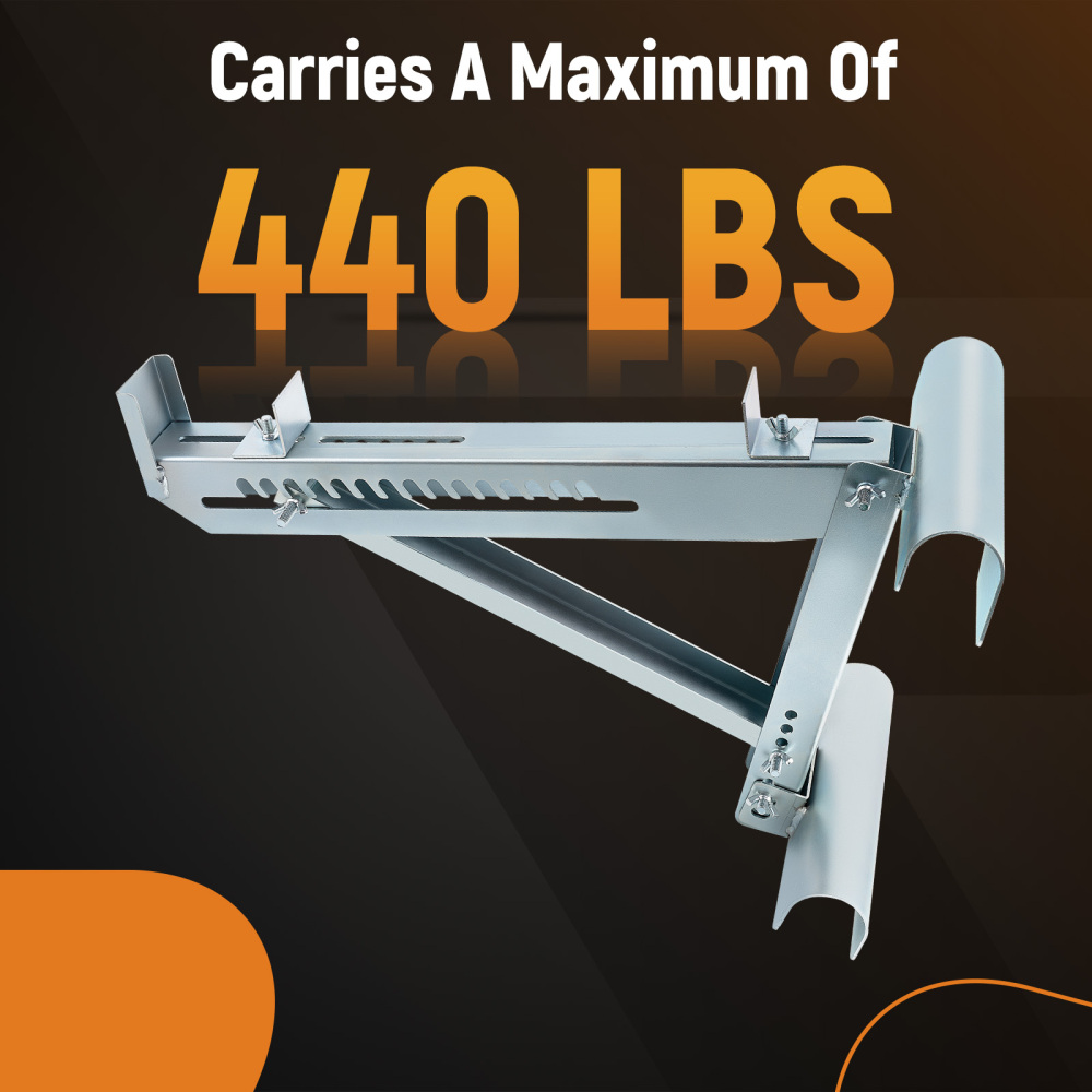 Two-Rung Ladder Jacks Short Body Extension up to 20 inch Security Stable