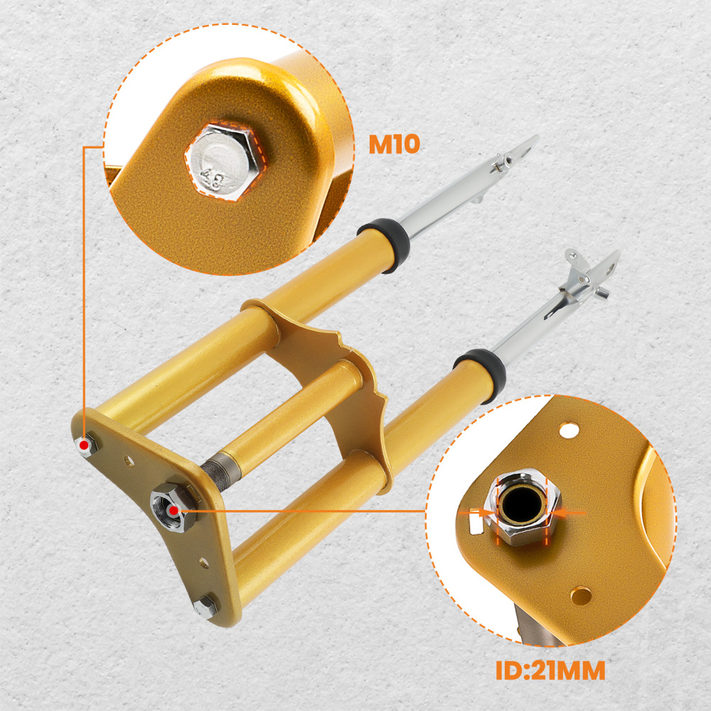 Front Forks Shock Suspension Assembly compatible for Honda 50 XR50 CRF50 2004-2014