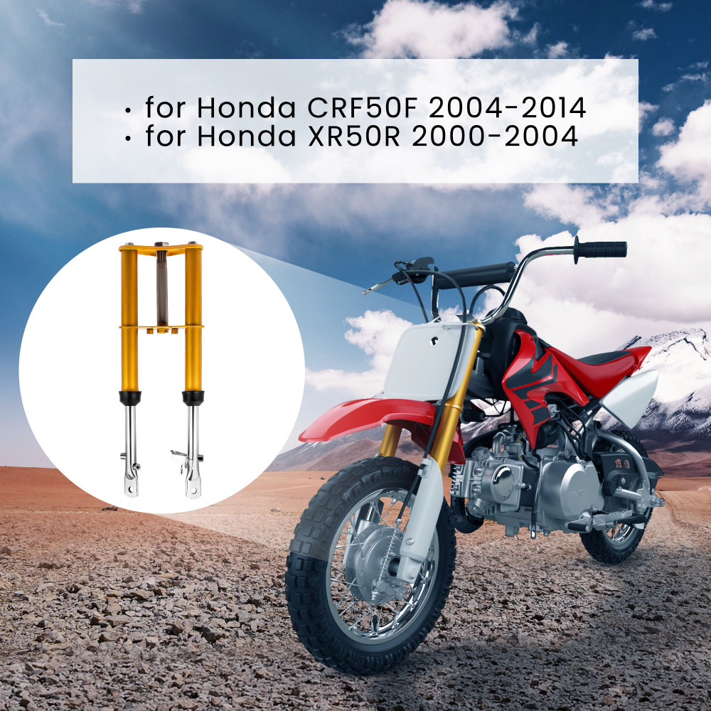 Ammortizzatore forcella anteriore compatibile per Honda XR50 CRF50 XR CRF 50 90cc 110cc