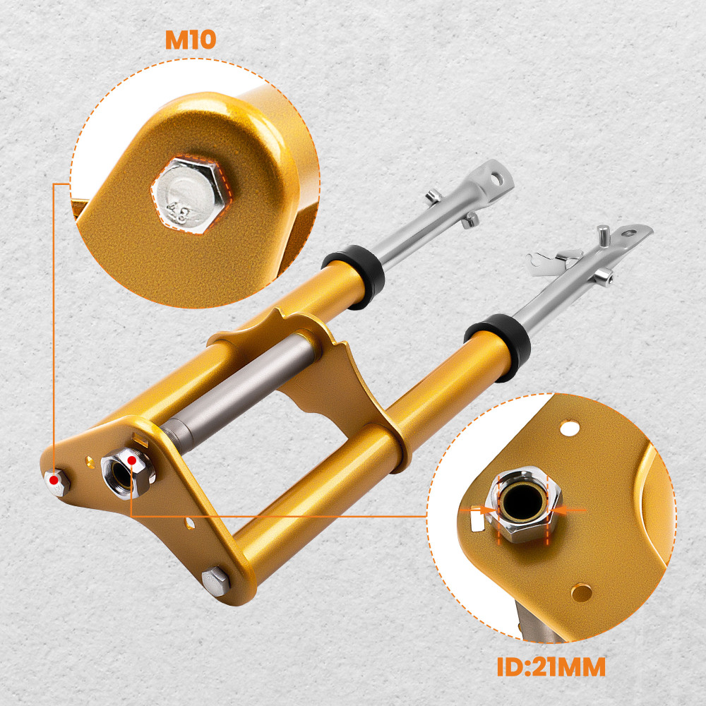 Ammortizzatore forcella anteriore compatibile per Honda XR50 CRF50 XR CRF 50 90cc 110cc