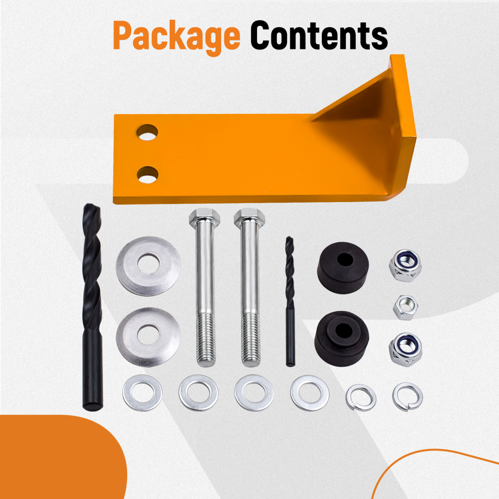 Kit di riparazione antiruggine per montaggio su ammortizzatore posteriore destro compatibile per Ford Escape Hybrid 2001-2012