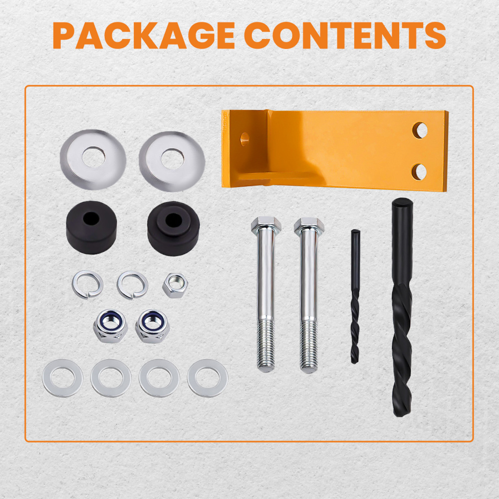 Kit di riparazione antiruggine per montaggio su ammortizzatore posteriore destro compatibile per Ford Escape Hybrid 2001-2012