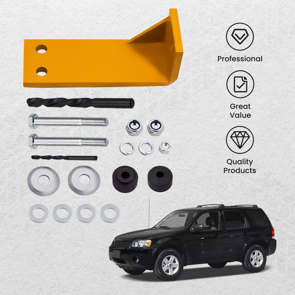 Kit di riparazione antiruggine per montaggio su ammortizzatore posteriore destro compatibile per Ford Escape Hybrid 2001-2012