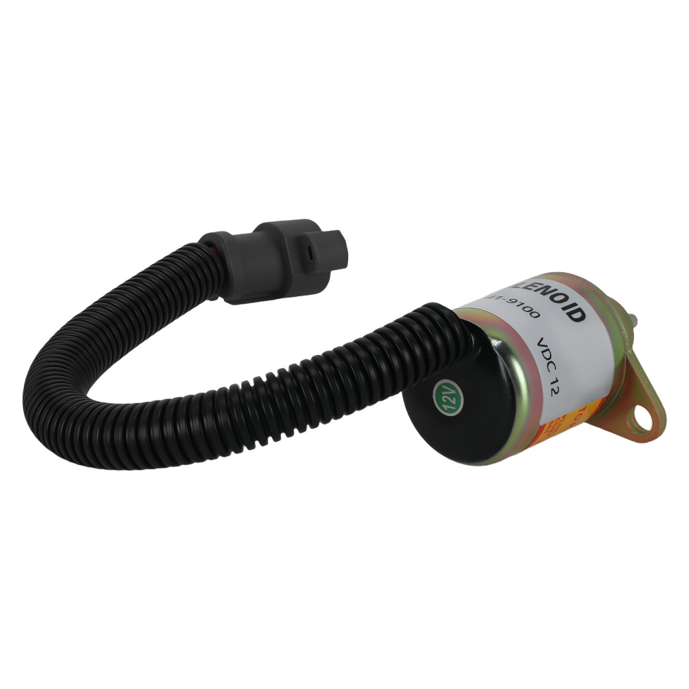 Fuel Solenoid Stop Shutdown for Yanmar 4.82 4.86 Engine 4TNE84 41-9100 41-7886