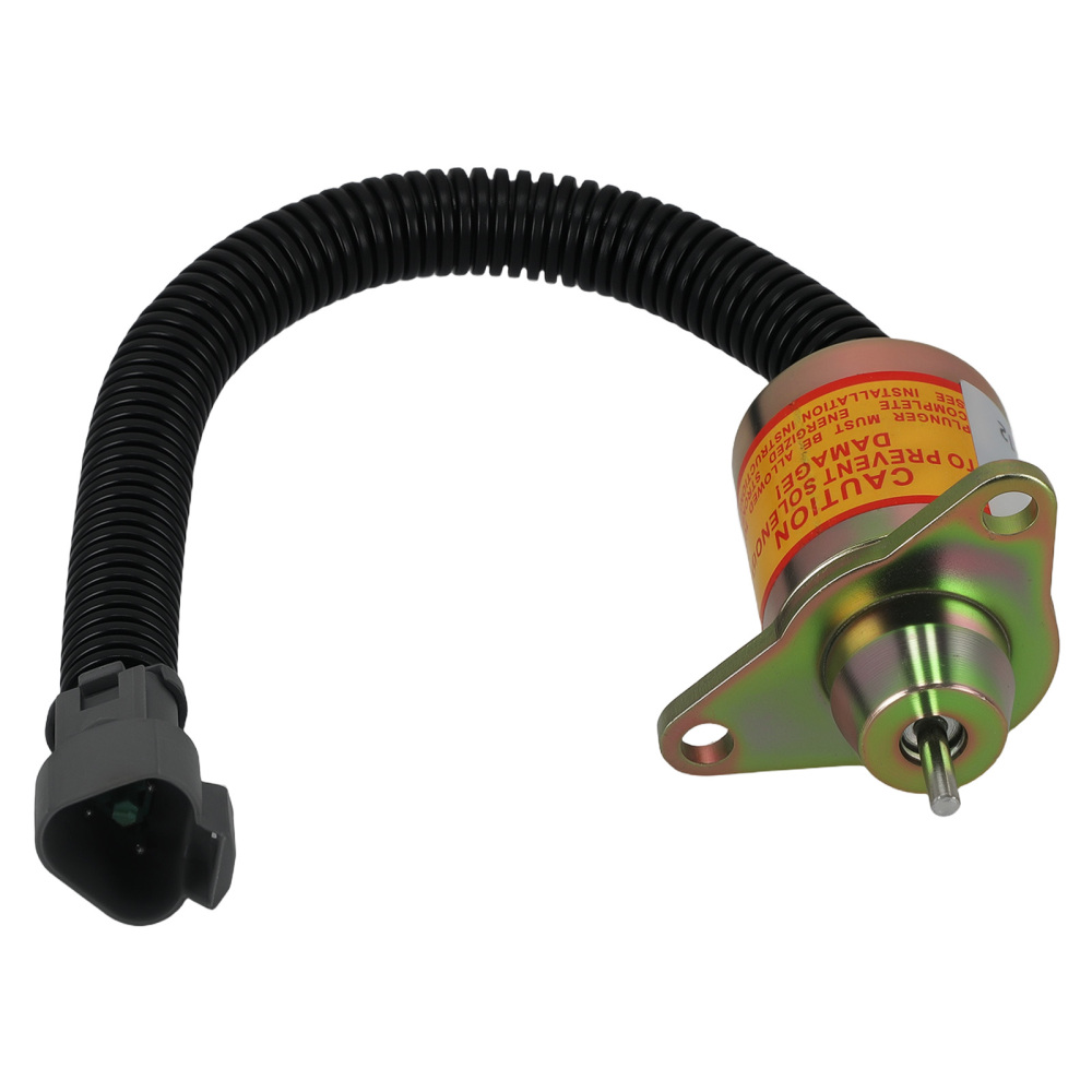 Fuel Solenoid Stop Shutdown for Yanmar 4.82 4.86 Engine 4TNE84 41-9100 41-7886