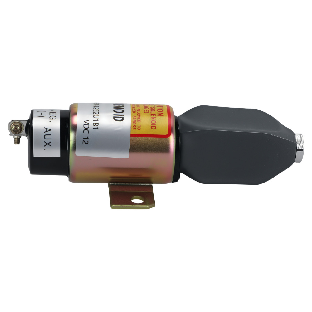12V Throttle Solenoid compatible for Cummins S40 S45 S60 S65 S80 S85 Replace SA-4984-12