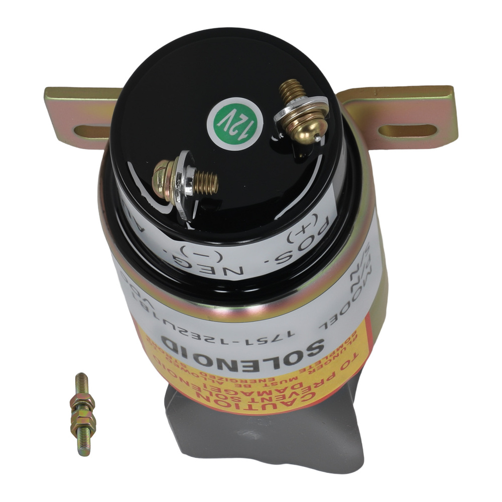12V Throttle Solenoid compatible for Cummins S40 S45 S60 S65 S80 S85 Replace SA-4984-12