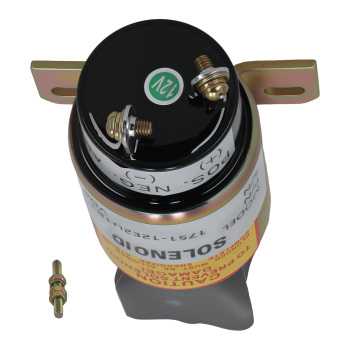 12V Throttle Solenoid compatible for Cummins S40 S45 S60 S65 S80 S85 Replace SA-4984-12